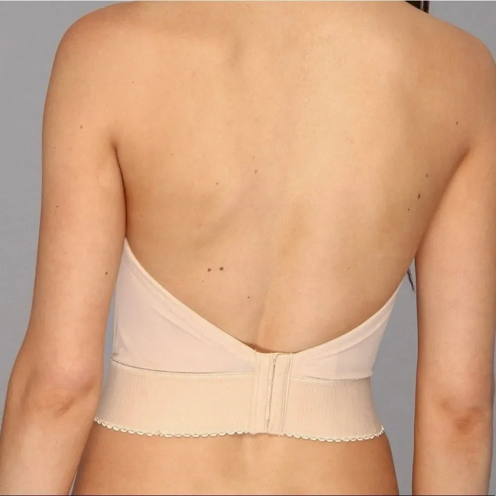 Wacoal Red Carpet Long Line bustier bra top women’s size 34DDD - Picture 2 of 10